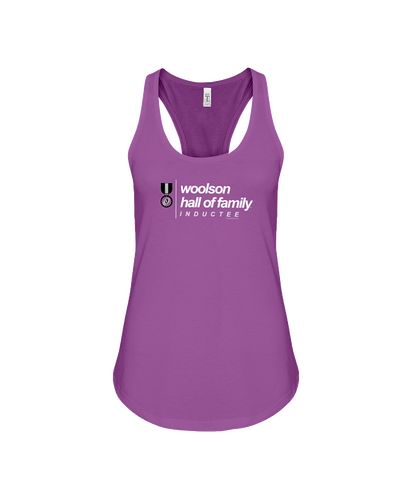 Family Famous Woolson Hall Of Family Inductee Racerback Tank