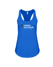 Family Famous Woolson Hall Of Family Inductee Flowy Racerback Tank