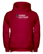 Family Famous Woolson Hall Of Family Inductee Youth Hoodie