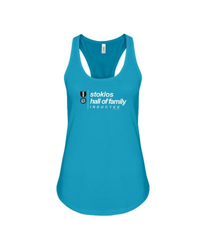 Family Famous Stoklos Hall Of Family Inductee Flowy Racerback Tank