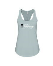 Family Famous Shirley Hall Of Family Inductee Flowy Racerback Tank