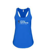 Family Famous Shirley Hall Of Family Inductee Flowy Racerback Tank