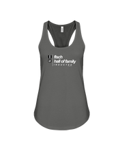 Family Famous Fisch Hall Of Family Inductee Flowy Racerback Tank