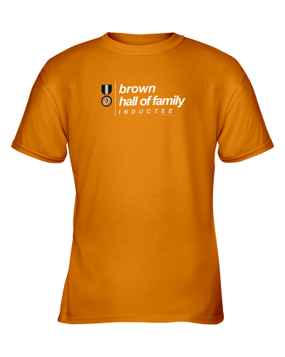 Family Famous Brown Hall Of Family Inductee Youth Tee