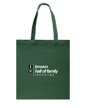 Family Famous Brown Hall Of Family Inductee Canvas Shopping Tote