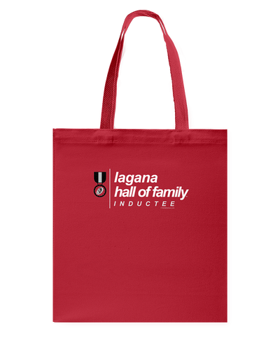 Family Famous Lagana Hall Of Family Inductee Canvas Shopping Tote