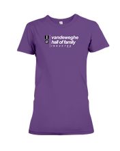 Family Famous Vandeweghe Hall Of Family Inductee Ladies Tee