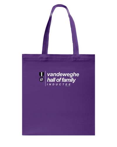 Family Famous Vandeweghe Hall Of Family Inductee Canvas Shopping Tote