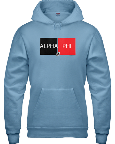 Family Famous Alpha Phi Dubblock BR Hoodie