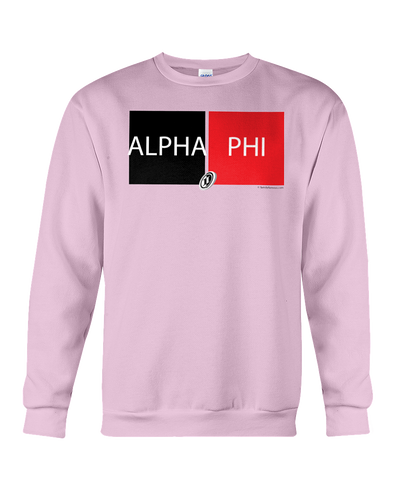 Family Famous Alpha Phi Dubblock BR Sweatshirt