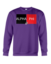 Family Famous Alpha Phi Dubblock BR Sweatshirt