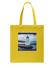 ION Fabro Fabrolous Angels Gate Lighthouse Canvas Shopping Tote