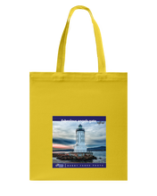 ION Fabro Fabrolous Angels Gate Lighthouse Canvas Shopping Tote