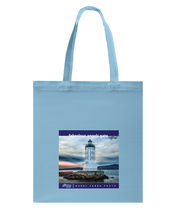 ION Fabro Fabrolous Angels Gate Lighthouse Canvas Shopping Tote