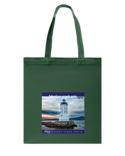 ION Fabro Fabrolous Angels Gate Lighthouse Canvas Shopping Tote