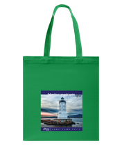 ION Fabro Fabrolous Angels Gate Lighthouse Canvas Shopping Tote