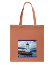 ION Fabro Fabrolous Angels Gate Lighthouse Canvas Shopping Tote