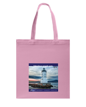 ION Fabro Fabrolous Angels Gate Lighthouse Canvas Shopping Tote