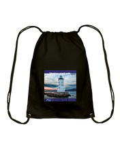 ION Fabro Fabrolous Angels Gate Lighthouse Cotton Drawstring Backpack