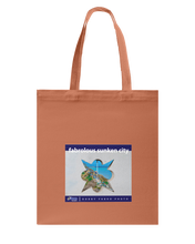 ION Fabro Fabrolous Sunken City Canvas Shopping Tote