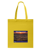 ION Fabro Fabrolous Sunset 02 Canvas Shopping Tote