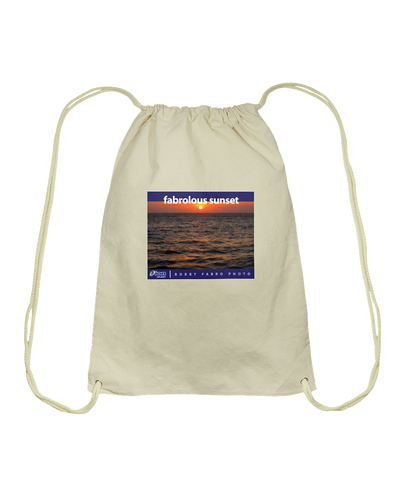 ION Fabro Fabrolous Sunset 02 Cotton Drawstring Backpack