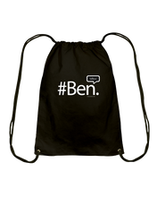 Family Famous Ben Talkos Cotton Drawstring Backpack