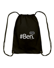 Family Famous Ben Talkos Cotton Drawstring Backpack