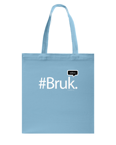 Family Famous Bruk Talkos Canvas Shopping Tote