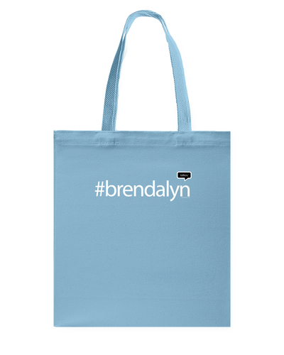 Family Famous Brendalyn Talkos Canvas Shopping Tote