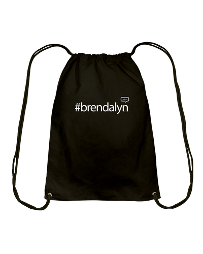 Family Famous Brendalyn Talkos Cotton Drawstring Backpack