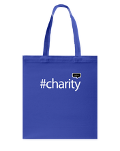 Family Famous Charity Talkos Canvas Shopping Tote