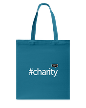 Family Famous Charity Talkos Canvas Shopping Tote