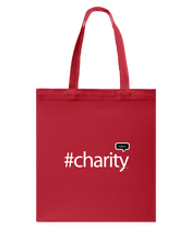 Family Famous Charity Talkos Canvas Shopping Tote