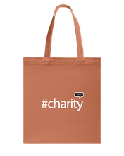 Family Famous Charity Talkos Canvas Shopping Tote