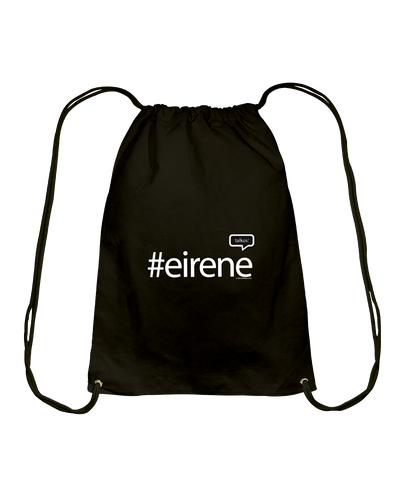 Family Famous Eirene Talkos Cotton Drawstring Backpack