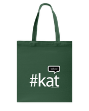 Family Famous Kat Talkos Canvas Shopping Tote