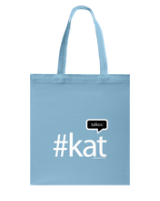 Family Famous Kat Talkos Canvas Shopping Tote