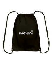 Family Famous Katherine Talkos Cotton Drawstring Backpack