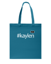 Family Famous Kaylen Talkos Canvas Shopping Tote