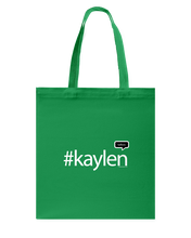 Family Famous Kaylen Talkos Canvas Shopping Tote