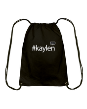 Family Famous Kaylen Talkos Cotton Drawstring Backpack