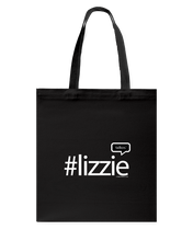 Family Famous Lizzie Talkos Canvas Shopping Tote