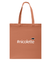 Family Famous Nicolette Talkos Canvas Shopping Tote