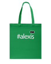 Family Famous Alexis Talkos Canvas Shopping Tote