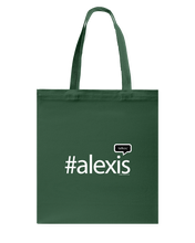 Family Famous Alexis Talkos Canvas Shopping Tote