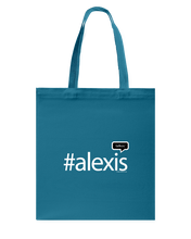 Family Famous Alexis Talkos Canvas Shopping Tote