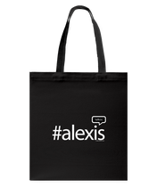 Family Famous Alexis Talkos Canvas Shopping Tote