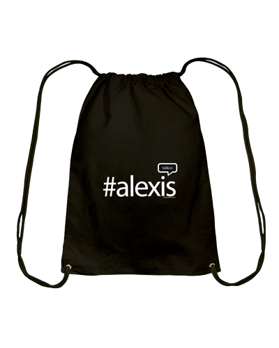 Family Famous Alexis Talkos Cotton Drawstring Backpack