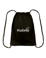 Family Famous Isabella Talkos Cotton Drawstring Backpack